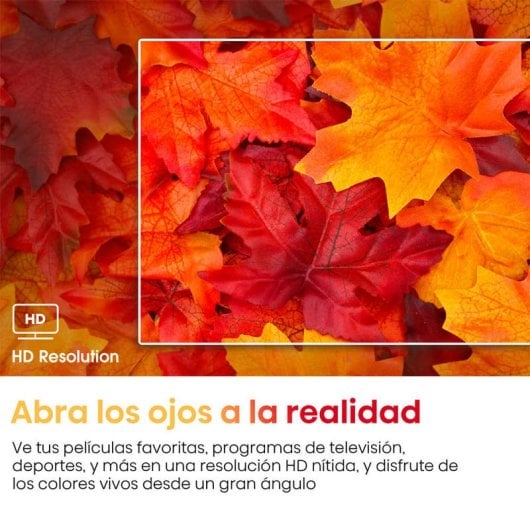 Hisense 32A4K 32" LED HD con Modo Juego y Deportes IA, Sonido DTS, Smart TV VIDAA U6