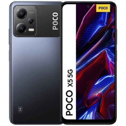 POCO X5 5G Negro 8GB 256GB 6,67" Cámara triple