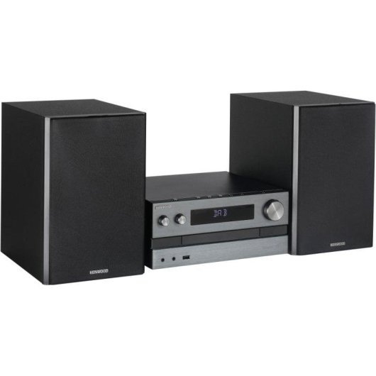 Micro Systeem Kenwood M-918DAB-H 10W RMS Bluetooth USB DAB+ Zilver