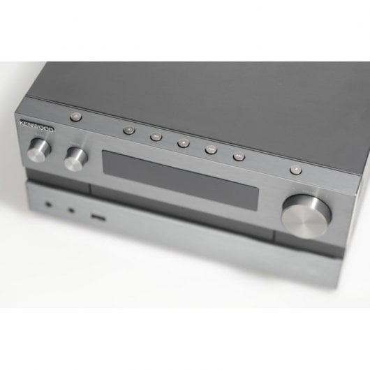 Kenwood M-918DAB-H Microcadena HiFi Bluetooth con CD/USB/DAB+ Plata