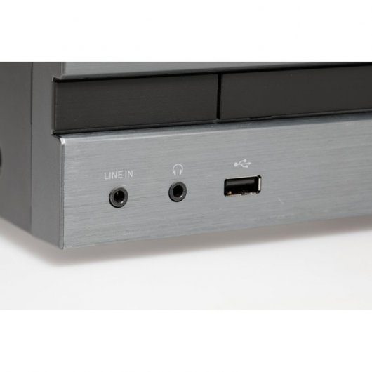 Kenwood M-918DAB-H Microcadena HiFi Bluetooth con CD/USB/DAB+ Plata