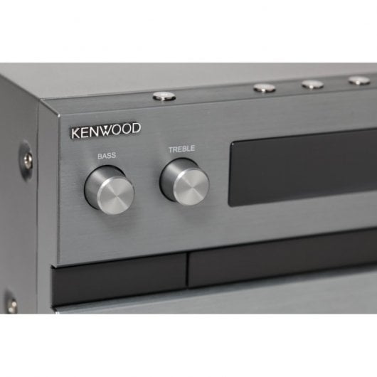 Kenwood M-918DAB-H Microcadena HiFi Bluetooth con CD/USB/DAB+ Plata