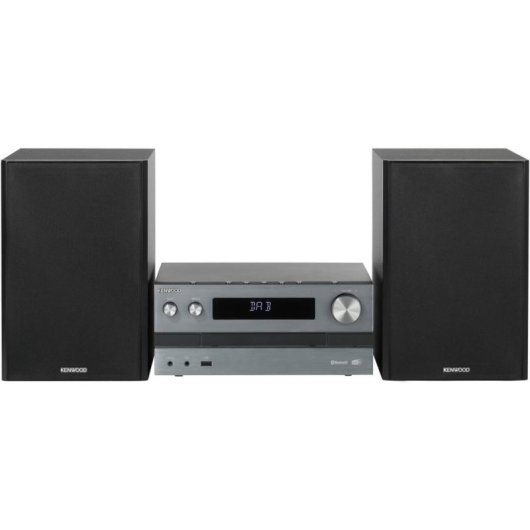 Micro Systeem Kenwood M-918DAB-H 10W RMS Bluetooth USB DAB+ Zilver