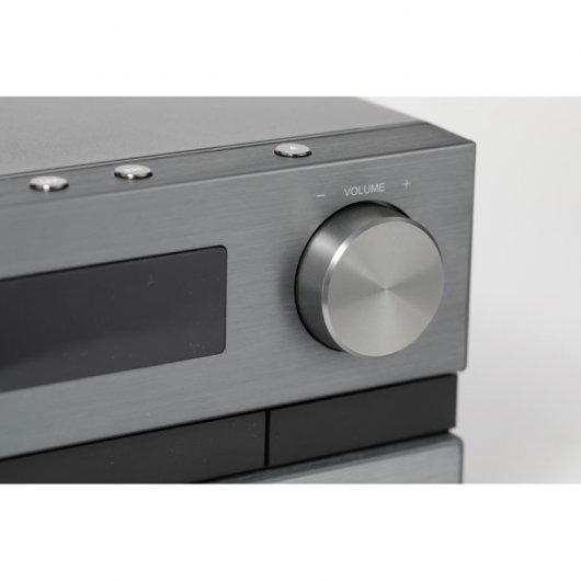 Kenwood M-918DAB-H Microcadena HiFi Bluetooth con CD/USB/DAB+ Plata