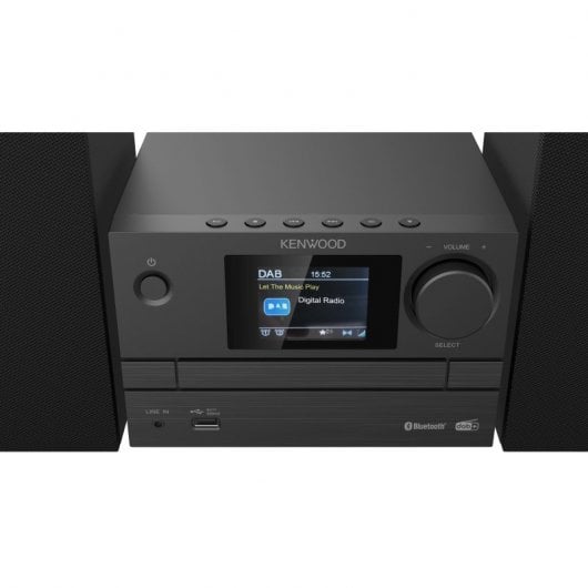 Kenwood M-525DAB Microcadena Bluetooth/USB/AUX/DAB+ Antracita