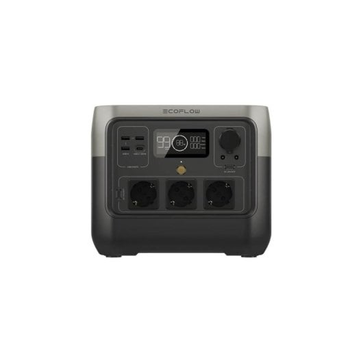 Estação de Energia EcoFlow River 2 Pro 768 Wh LiFePO4 800 W Wi-Fi Solar USB