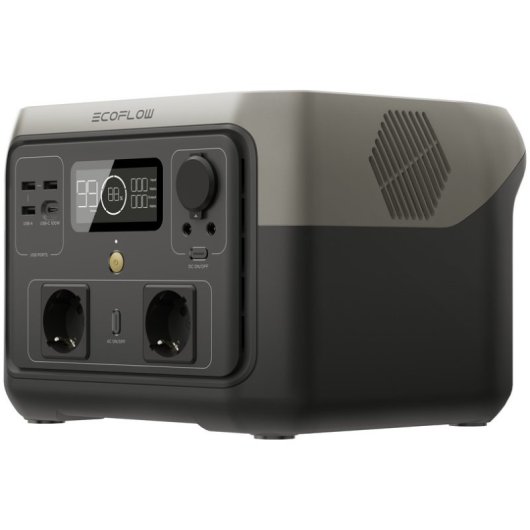 EcoFlow RIVER 2 Max Estación de Energía Portátil 512Wh