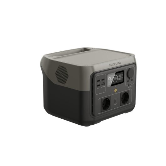 Powerstation EcoFlow River 2 Max 512 Wh LiFePO4 660 W AC Wi-Fi Solar Portatile