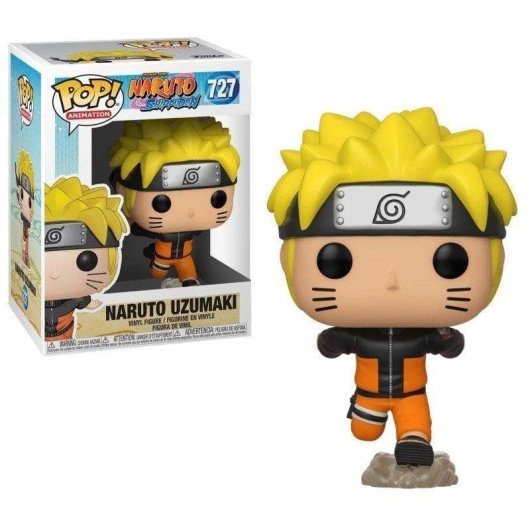 Figura colecionável Funko Naruto Uzumaki Correndo PVC Multicolor 9,5 cm