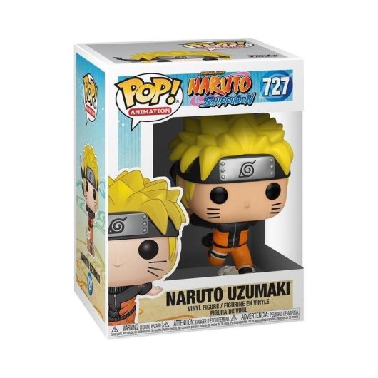 Figura colecionável Funko Naruto Uzumaki Correndo PVC Multicolor 9,5 cm