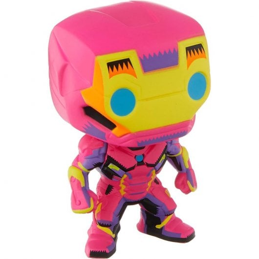 Funko Pop Marvel Black Light Iron Man Multicolor