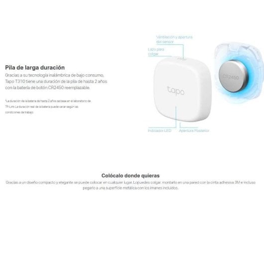 Sensore di Temperatura e Umidità TP-Link Tapo T310 Wireless Alta Precisione