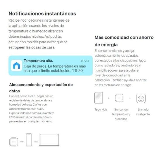 Sensore di Temperatura e Umidità TP-Link Tapo T310 Wireless Alta Precisione