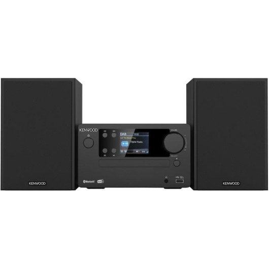 Micro Systeem Kenwood M-725DAB-B 50W RMS Bluetooth CD USB DAB+ Zwart