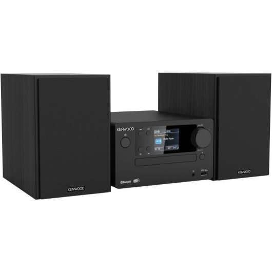 Micro Systeem Kenwood M-725DAB-B 50W RMS Bluetooth CD USB DAB+ Zwart