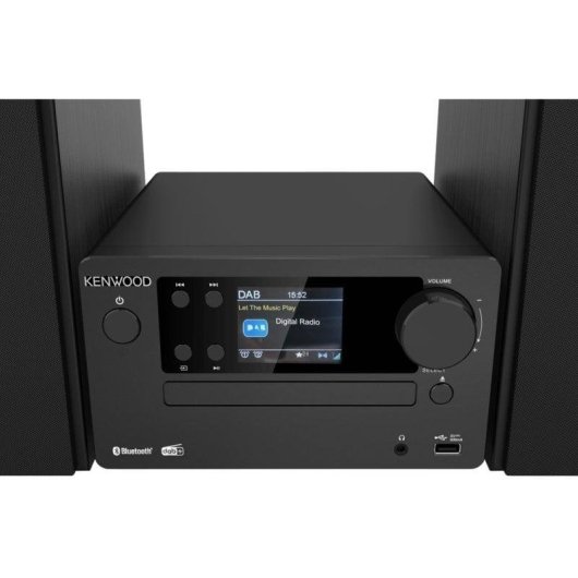 Micro Systeem Kenwood M-725DAB-B 50W RMS Bluetooth CD USB DAB+ Zwart