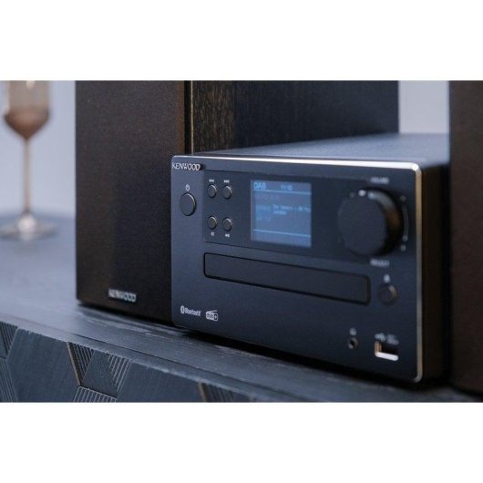Micro Systeem Kenwood M-725DAB-B 50W RMS Bluetooth CD USB DAB+ Zwart