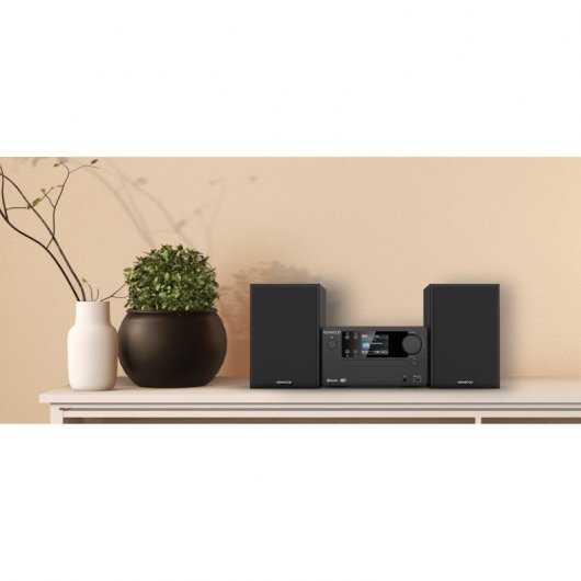 Kenwood M-725DAB-B Microcadena HiFi Bluetooth con CD/USB/DAB+