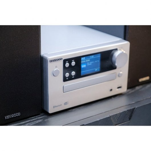 Kenwood M-725DAB-S  Microcadena HiFi Bluetooth con CD/USB/DAB+