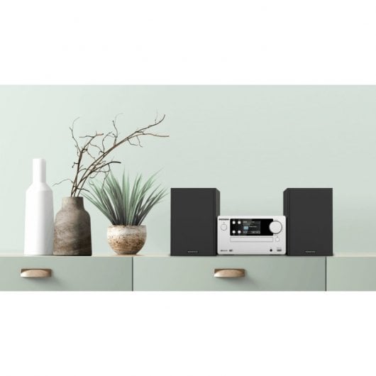Kenwood M-725DAB-S  Microcadena HiFi Bluetooth con CD/USB/DAB+