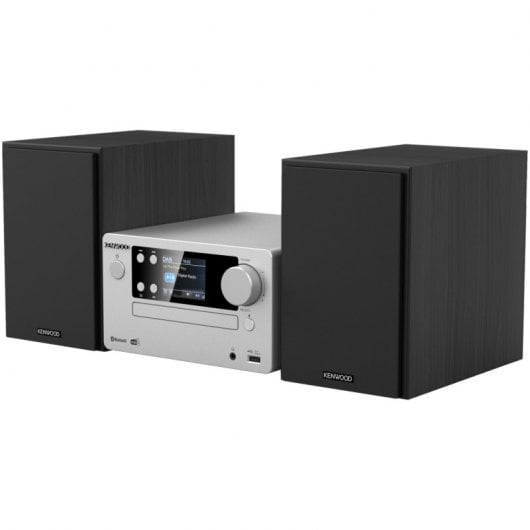 Kenwood M-725DAB-S  Microcadena HiFi Bluetooth con CD/USB/DAB+