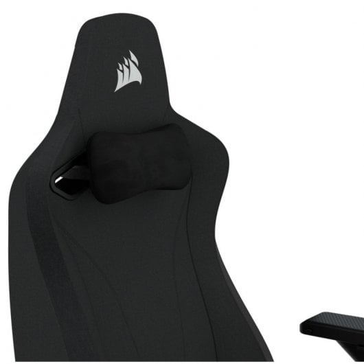 Sedia da gaming Corsair serie TC200 in tessuto nero