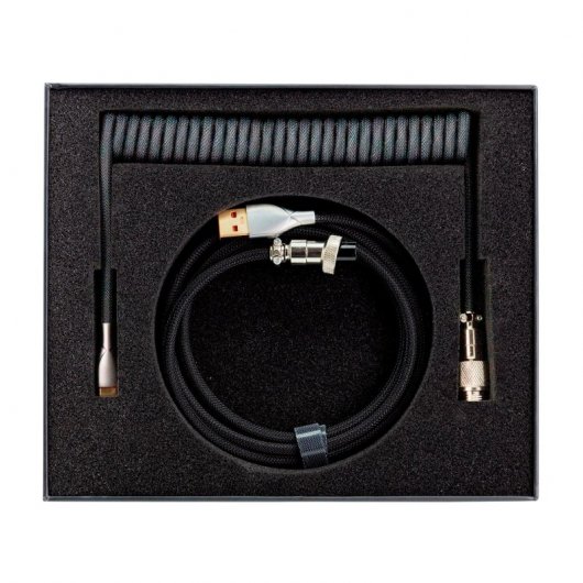 Phoenix Kioru Cable Aviador USB-C para Teclados Gaming Negro/Gris