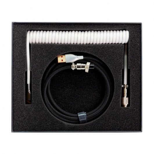 Phoenix Kioru Cable Aviador USB-C para Teclados Gaming Negro/Blanco