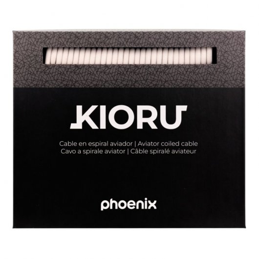 Phoenix Kioru Cable Aviador USB-C para Teclados Gaming Negro/Blanco