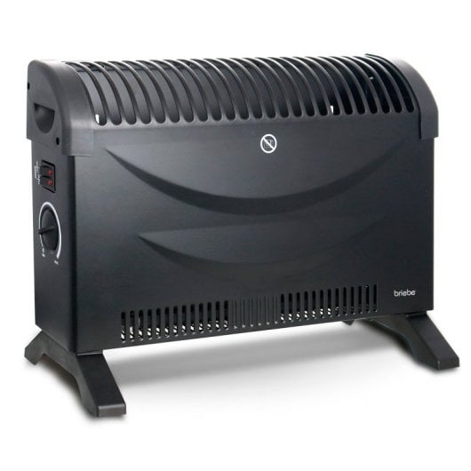 Briebe BRI-128215.1 Termoconvettore elettrico 2000W Nero