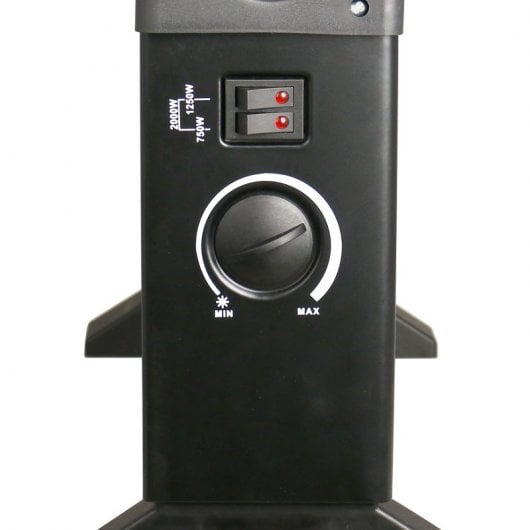 Briebe BRI-128215.1 Termoconvettore elettrico 2000W Nero