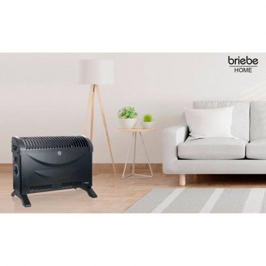 Briebe BRI-128215.1 Termoconvettore elettrico 2000W Nero