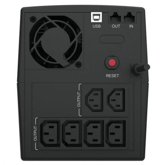 Conceptronic ZEUS04EP Interactive SAI 5 Salidas AC 2200VA 1320W