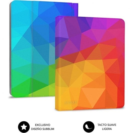 Subblim Keytab Funda Universal con Teclado Triángulos para Tablet 11.1"