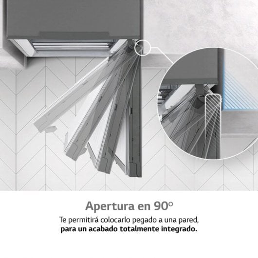 LG GFT41SWGSZ Congelador Vertical 324L E Blanco