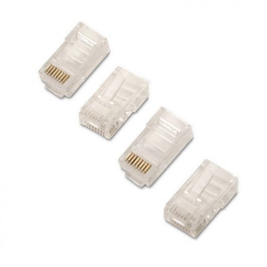 Aisens Conector RJ-45 8 Hilos Cat.6 AWG24 10 Unidades
