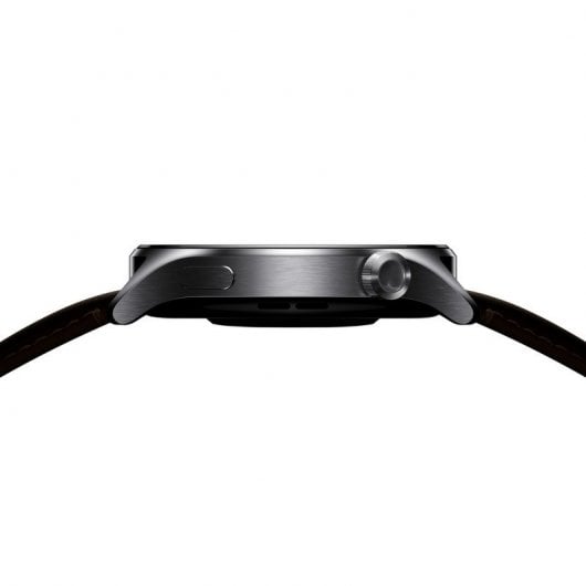 Xiaomi Watch S1 Pro Reloj Smartwatch Plata con Correa de Cuero Marrón