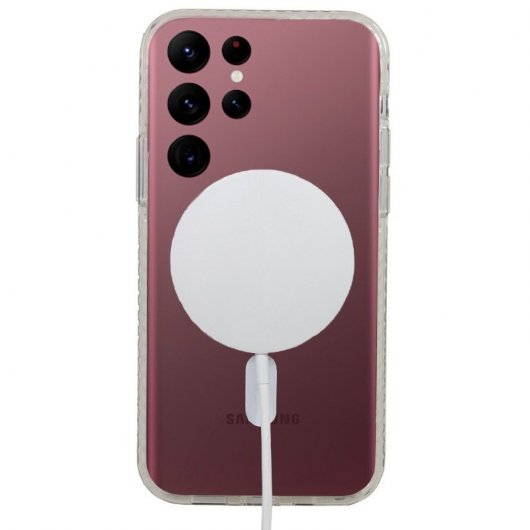 Cool Carcasa Magnética Transparente para Samsung S908 Galaxy S22 Ultra