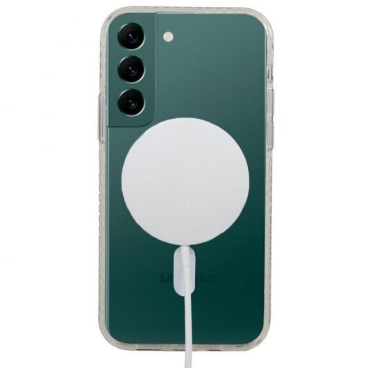 Cool Carcasa Magnética Transparente para Samsung S906 Galaxy S22 Plus
