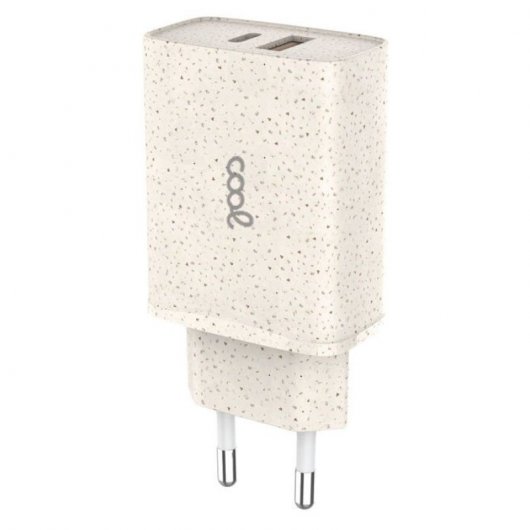 Cooles ECO PD Dual USB-C/USB-Wandladegerät 20 W