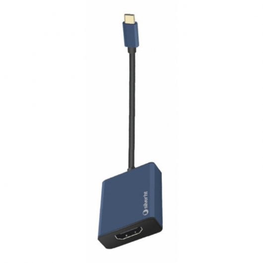 SilverHT Adaptador Logan USB-C a HDMI 4K Azul