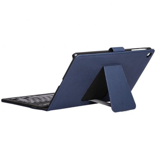 SilverHT Funda Azul con Teclado Bluetooth para Samsung Galaxy Tab A8 2022 10.5"