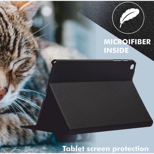SilverHT Funda Negra para Samsung Galaxy Tab A8 2022 10.5"