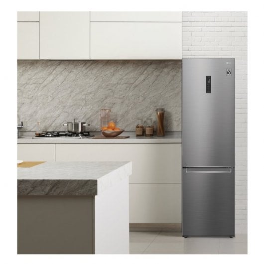 LG GBB72PZUGN Frigorífico Combi D Acero Inoxidable
