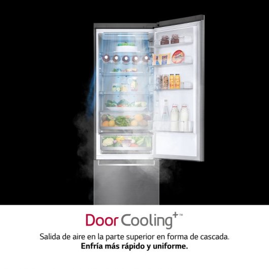 LG GBB72PZUGN Frigorífico Combi D Acero Inoxidable