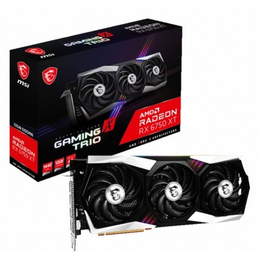 MSI AMD Radeon RX 6750 XT GAMING X TRIO 12GB GDDR6