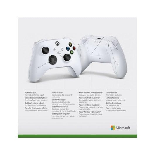 Gamepad Microsoft EP2-29920 Branco Sem Fios Xbox Series/One/PC Bluetooth