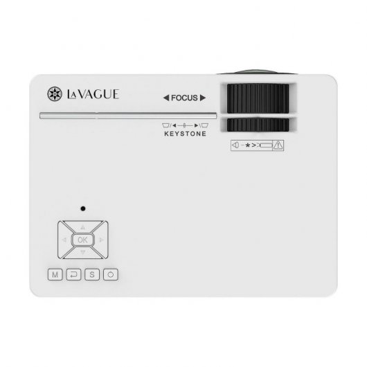 La Vague LV-HD200 Proyector LED HD Blanco