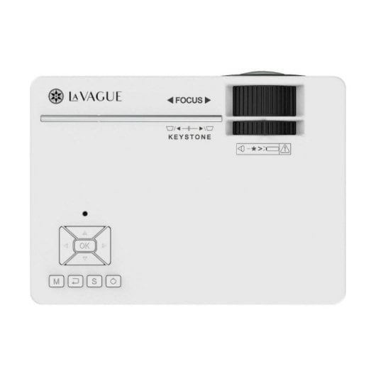 Beamer La Vague LV-HD200 HD 2000 Lumen 146" LED LCD Portabel