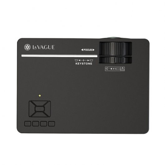La Vague LV-HD240 LED-HD-WLAN-Projektor + Leinwand 2,21 x 1,25 m